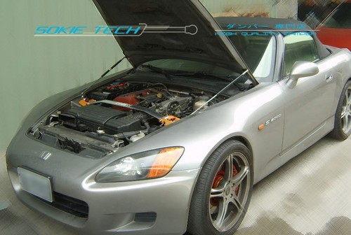 Black strut shock lift support - lift,