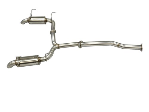 Obx stainless catback exhaust - stainless,