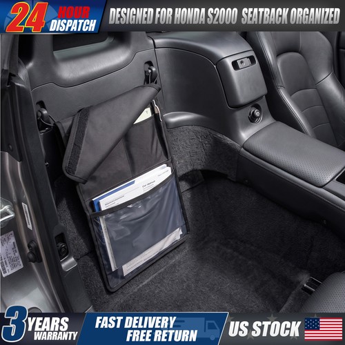 Seat back mesh pocket document - back,